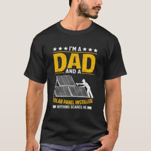 Camiseta Pai I é Pai e não há nada no instalador do painel