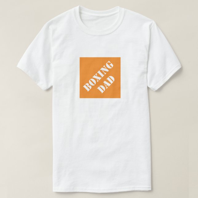 Camiseta Pai in a box Pai engraçado Presente humorístico do (Frente do Design)