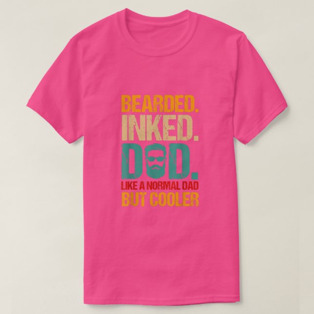 Camiseta Pai Incluso Com Mancal Como Um Pai Normal, Mas Gor (Frente do Design)