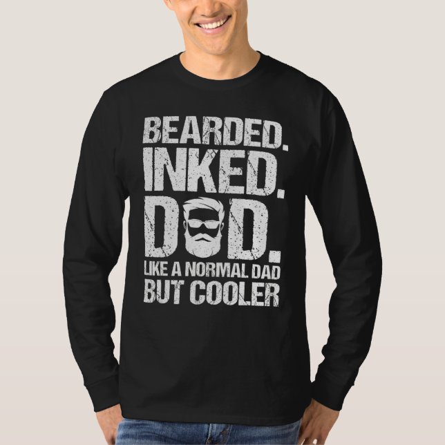 Camiseta Pai Incluso De Mens, Como Um Pai Normal, Mas Arref (Frente)