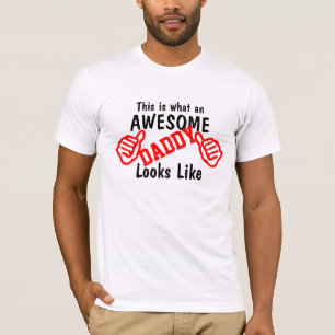 Camiseta Pai Incrível Cita Ditos Dando Dia de os pais Pai P