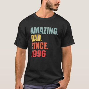 Camiseta pai Incrível De 1996 Desde 1996