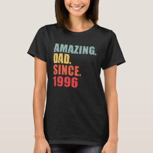 Camiseta pai Incrível De 1996 Desde 1996