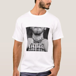 Camiseta Pai Incrível Desde 20XX Foto Elegante Simples