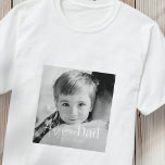 Camiseta Pai Incrível Desde 20XX Foto Elegante Simples Mode<br><div class="desc">Esta design simples e moderna é composta por tipografia serif e cursiva e adiciona uma foto personalizada</div>