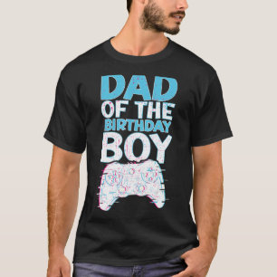 Camiseta Pai Incrível Dos Jovens De Jogo De Aniversário