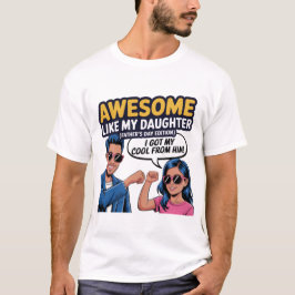 Camiseta Pai Incrível e Dia de os pais Secundário Oferecem
