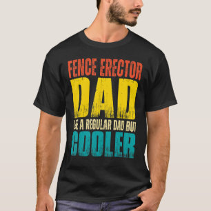 Camiseta Pai Instalador de Cerca Masculino Como um Pai Norm