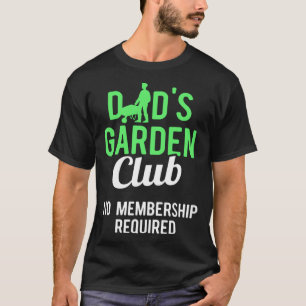 Camiseta Pai Jardineiro Sem Associação Necessária