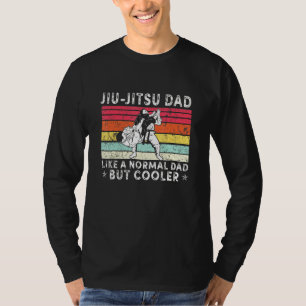 Camiseta Pai Jiu Jitsu Como Pai Normal Mas Mais Frio Bjj