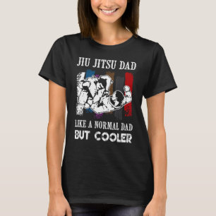 Camiseta Pai Jiu Jitsu Como Um Pai Normal, Mas Mais Legal B