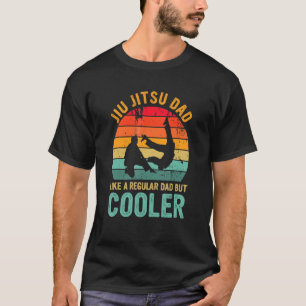 Camiseta Pai Jiu Jitsu Como Um Pai Regular, Mas Uma Citação