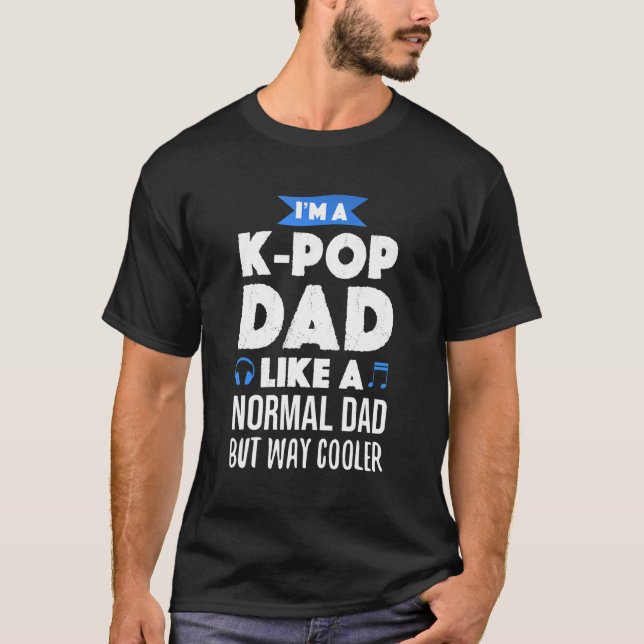 Camiseta Pai K Música Coreana (Frente)