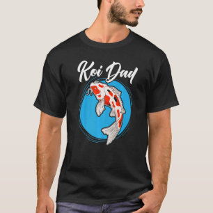 Camiseta Pai Koi Carpa Japonesa Nishikigoi Peixe Pais