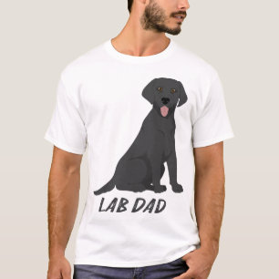 Camiseta Pai Lab � Proprietário Orgulhoso de Cachorro Labra