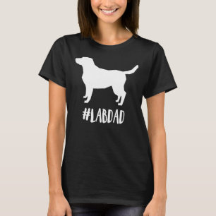 Camiseta Pai Labrador - Cachorro do Retriever