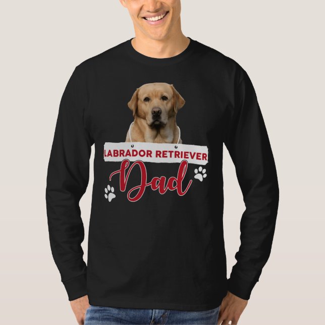 Camiseta Pai Labrador Retriever (Frente)