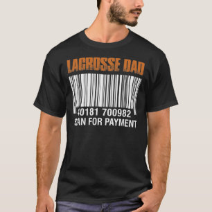 Camiseta Pai Lacrosse Verificar Dia de os pais De Pagamento