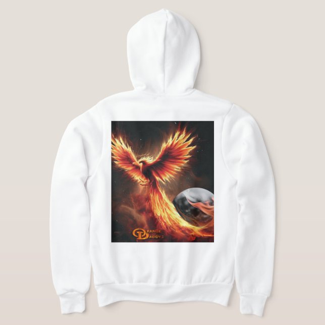 Camiseta Pai Laranja + Ascensão Phoenix (Postura das costas)