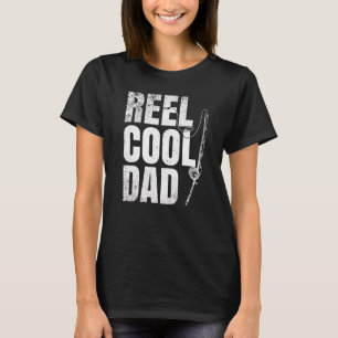 Camiseta Pai Legal com Vara de Pesca Férias de Verão Para o