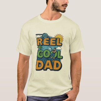 Camiseta Pai Legal da bobina - Teto do Dia de os pais de Pe
