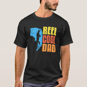 Camiseta Pai Legal de Carretel Humor de Pesca para Pais ao