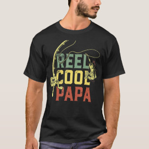 Camiseta Pai Legal de Molinete Pesca é Divertido Dia dos Pa