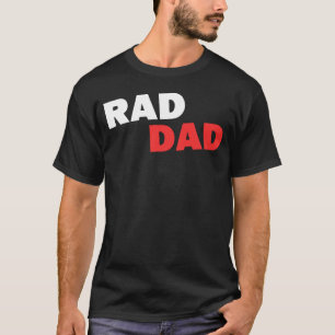 Camiseta Pai Legal de Pai masculino Retro dos anos 80