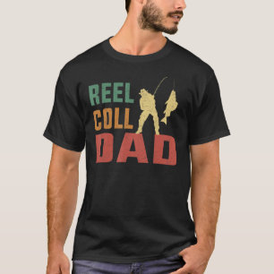 Camiseta Pai Legal de pesca do Pai da Vintage Reel