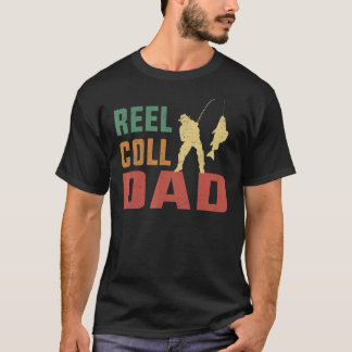 Camiseta Pai Legal de pesca do Pai da Vintage Reel