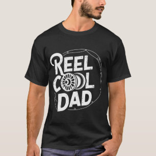 Camiseta Pai Legal de Verdade Design de Humor de Pesca