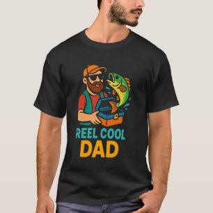 Camiseta Pai Legal de Verdade Piada Divertida de Pesca
