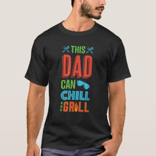 Camiseta Pai Legal do Dia do Pai Piada CHURRASCO Engraçado 