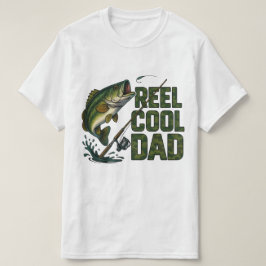 Camiseta Pai Legal Reel | Camisa-Dia de os pais de Pesca En