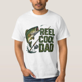 Camiseta Pai Legal Reel | Camisa-Dia de os pais de Pesca En