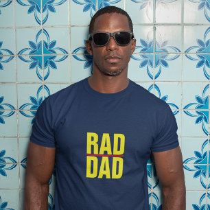 Camiseta PAI legal Trendy RAD DIA DE OS PAIS