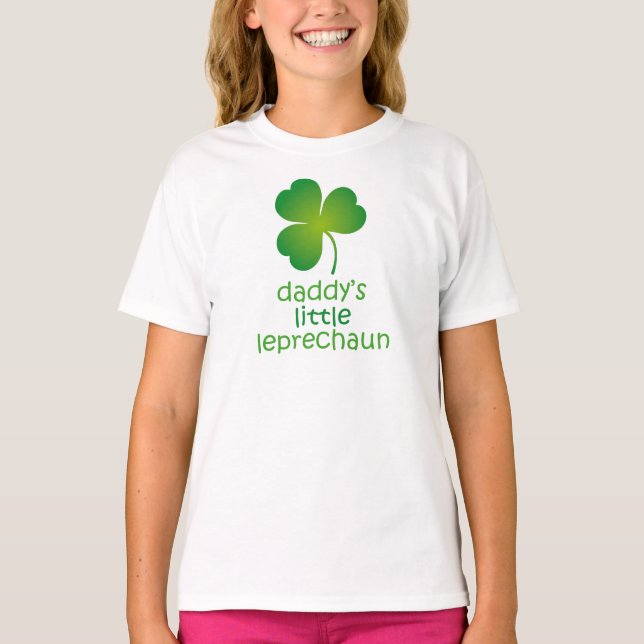 Camiseta Pai Leprechaun Irish Gift (Frente)