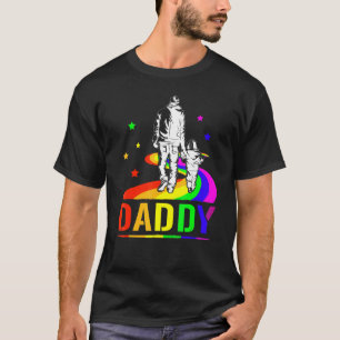 Camiseta Pai Lgbt Orgulho Orgulho Orgulhoso Pai Papa