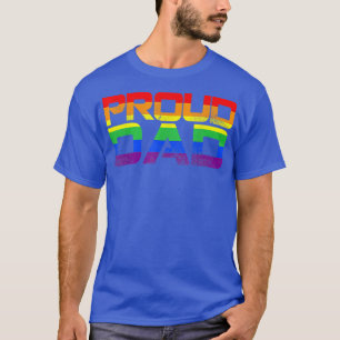 Camiseta Pai LGBTQIA+ Pai LGBT do Orgulho Pai do orgulho ga