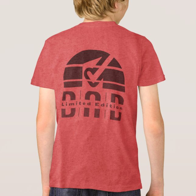 Camiseta Pai Limited Edition: a paternidade como sentimento (Verso)