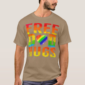 Camiseta Pai Livre Abraça Orgulho LGBT Awarenes Meses Parad