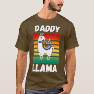 Camiseta Pai Llama Funny Dia de os pais