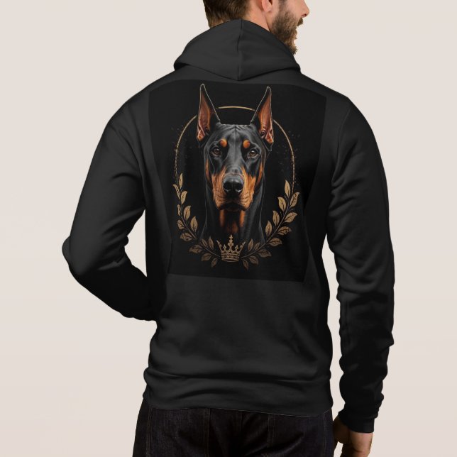 Camiseta Pai Mãe Doberman (Verso)