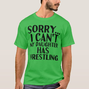 Camiseta Pai Mãe Minha Filha Tem Família de Luta Livre