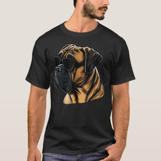 Camiseta Pai Mãe Óculos de Sol Legais para Cachorro -