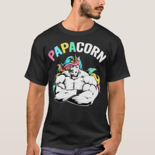 Camiseta Pai mágico Unicorn Papacorn97