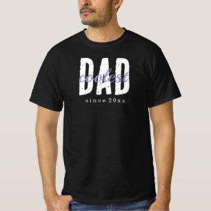 Camiseta Pai Mais Legal Desde 20XX Moderno Simples Esportiv