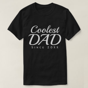 Camiseta Pai Mais Legal Desde 20XX Moderno Simples Esportiv