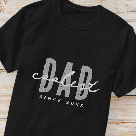 Camiseta Pai Mais Legal Desde 20XX O Pré-Disquete Simples M