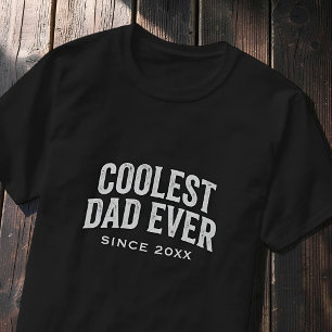 Camiseta Pai Mais Legal Desde Personalizado Retro
